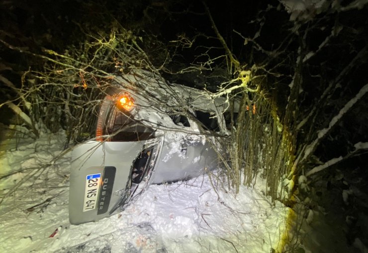 Giresun'daki trafik kazasında 1 kişi yaşamını yitirdi