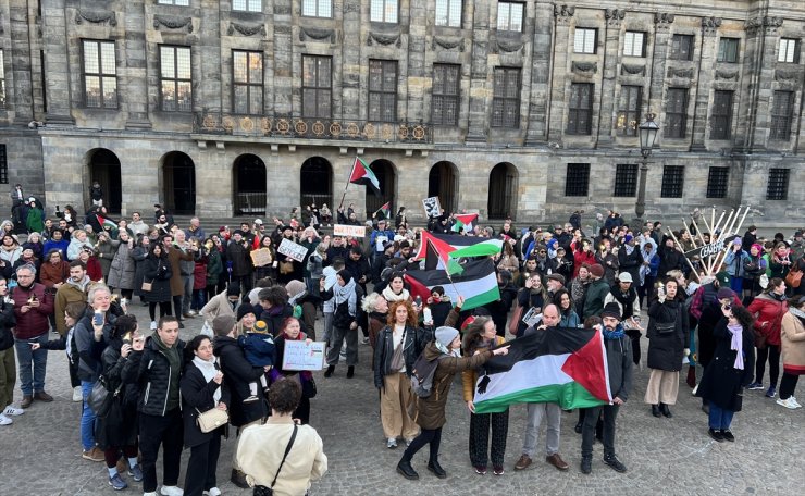 Hollanda'da insan hakları kuruluşlarından, "Gazze'de ateşkes" çağrısı