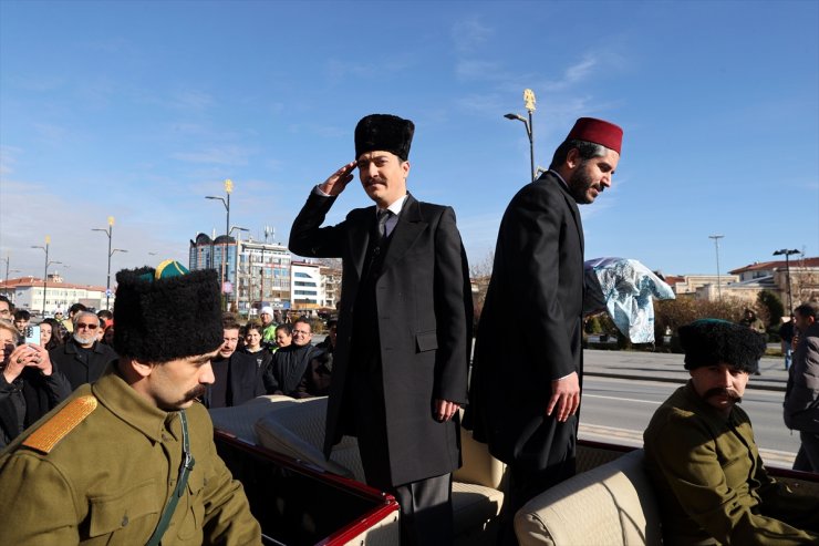 Büyük Önder Atatürk'ün Sivas'tan ayrılışının 104. yılı dolayısıyla kentte tören düzenlendi