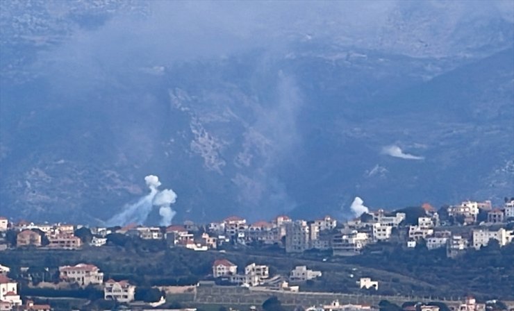 İsrail, Lübnan'ın güney bölgelerini "fosfor bombası" ile vurdu