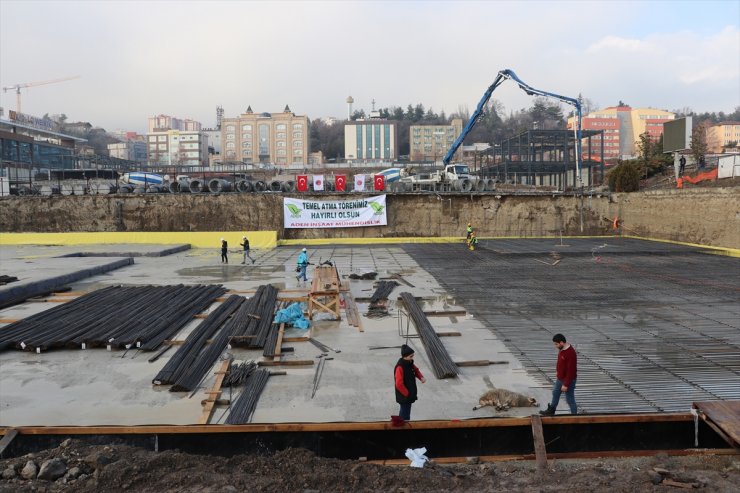 Karabük'te 2 bin kişilik caminin temeli atıldı