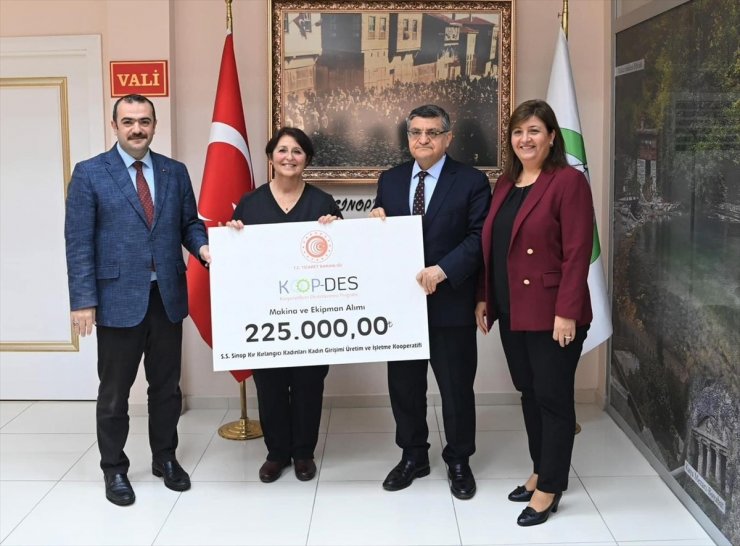 Sinop'ta kadın girişimcilere 988 bin 412 lira destek sağlandı