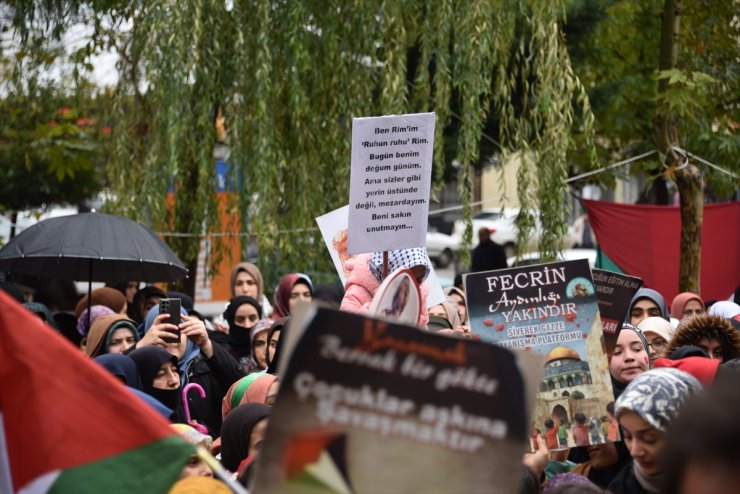 Şanlıurfa'da İsrail'in saldırılarında ölen çocuklara dikkati çekmek için etkinlik düzenlendi