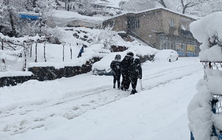 Şırnak'ta kar, sağanak ve sis hayatı olumsuz etkiledi