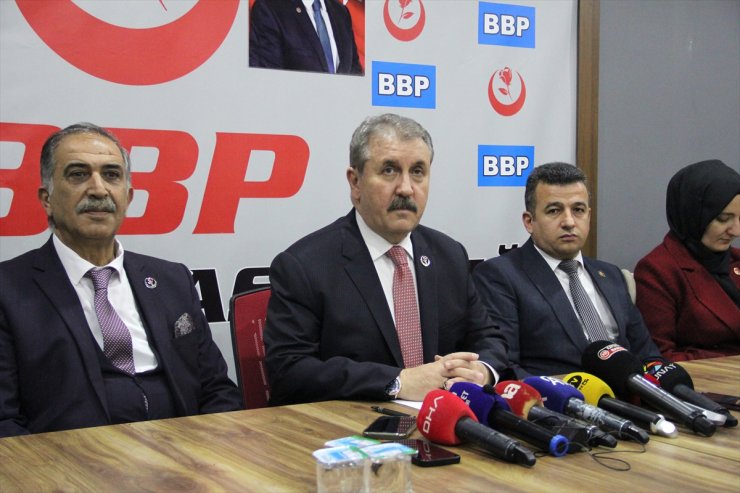 BBP Genel Başkanı Destici, Kayseri'de konuştu: