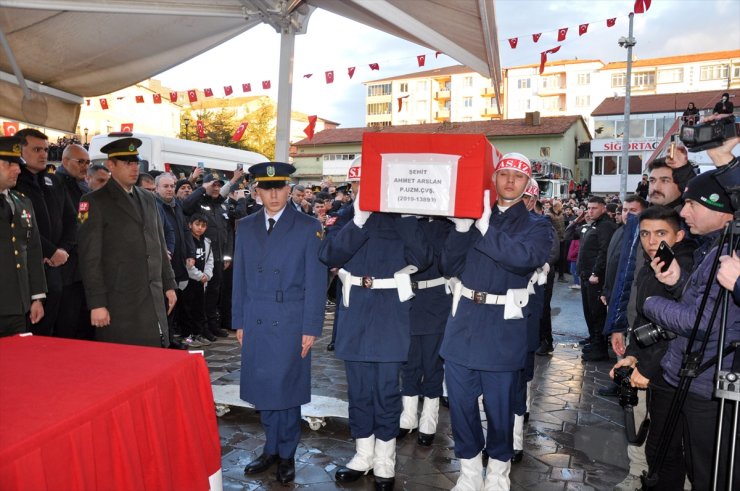 Şehit Piyade Uzman Çavuş Ahmet Arslan, Yozgat'ta son yolculuğuna uğurlandı