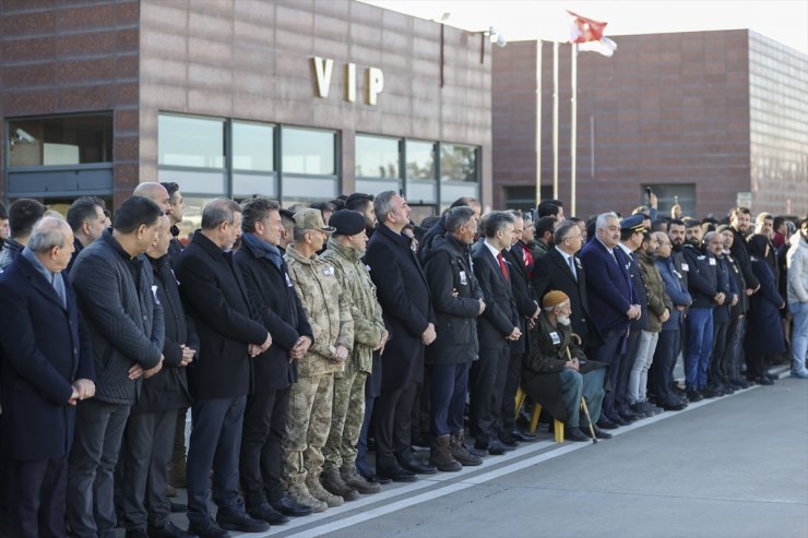 Şehit Uzman Çavuş İyem'in cenazesi Gaziantep'e getirildi