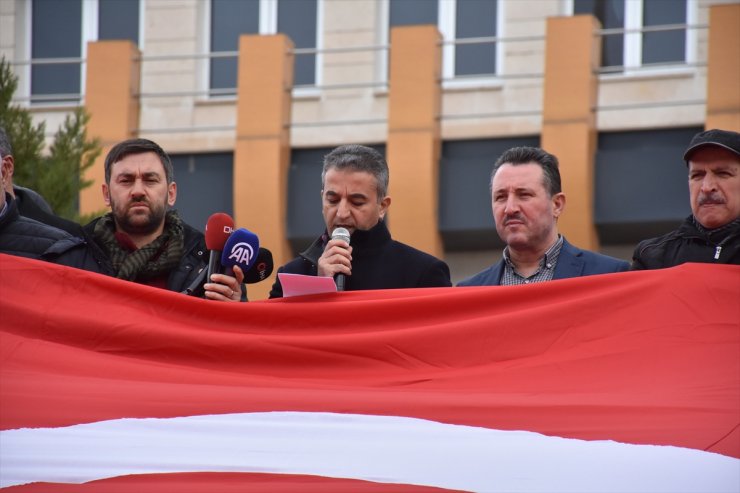 Şırnak'ta sivil toplum kuruluşlarından terör örgütü PKK'ya tepki