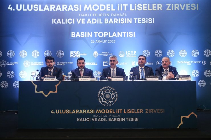 4. Uluslararası Model İslam İşbirliği Teşkilatı Liseler Zirvesi İstanbul'da düzenlenecek