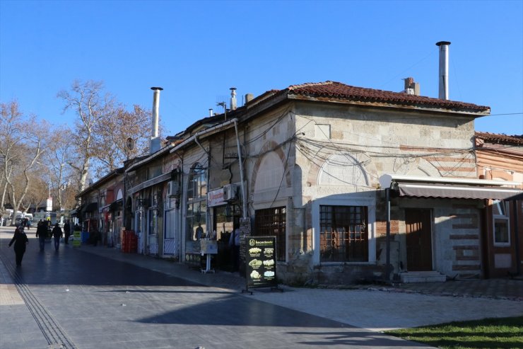 Edirne'deki tarihi Havlucular Hanı ve Mezit Bey Hamamı restore edilecek