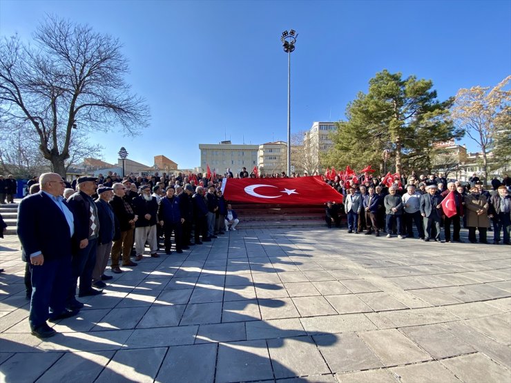 Aksaray'da terör örgütü PKK'ya düzenlenen etkinlikle tepki gösterildi