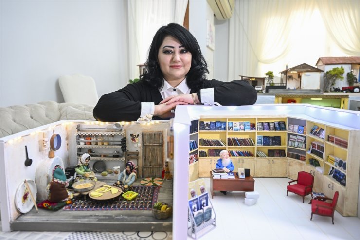 Diorama sanatçısı, 10 Filistinli ailenin yıkılan evinin minyatürünü yapacak