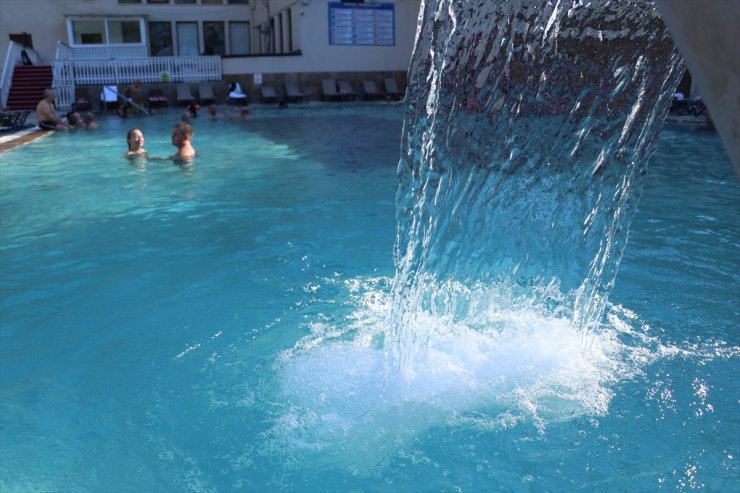 Güney Marmara ve Kütahya'nın termal tesisleri yılbaşı tatilinde de tercih ediliyor