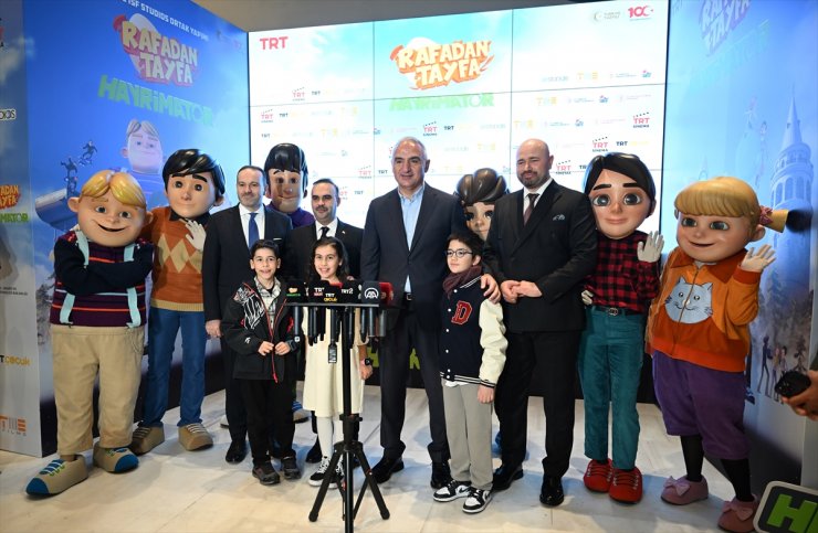 TRT ortak yapımı "Rafadan Tayfa: Hayrimatör" filminin galası yapıldı