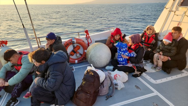 Bodrum açıklarında 32 düzensiz göçmen yakalandı