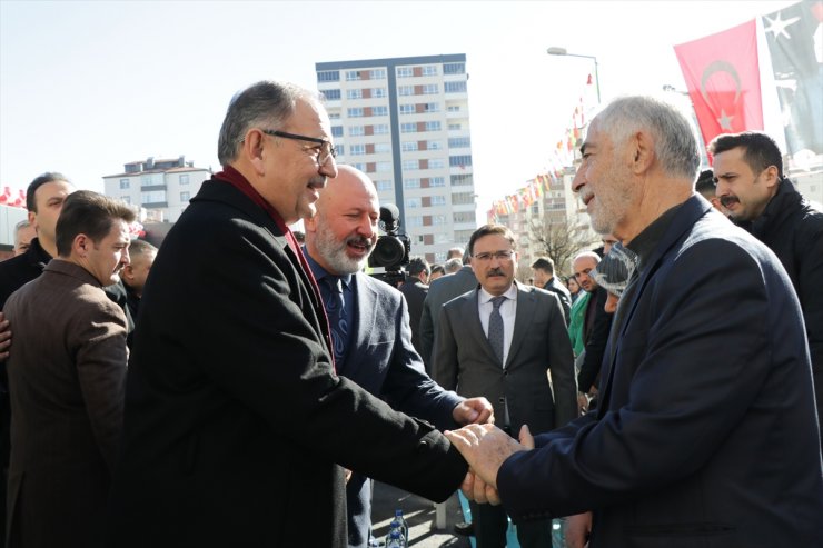 Çevre, Şehircilik ve İklim Değişikliği Bakanı Özhaseki, Kayseri'de konuştu: