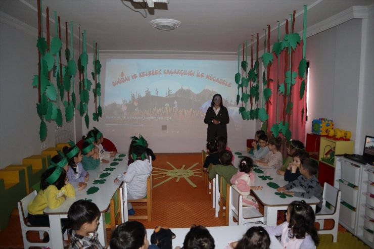 Iğdır'da anaokulu ve kreş öğrencilerine doğa koruma eğitimleri veriliyor