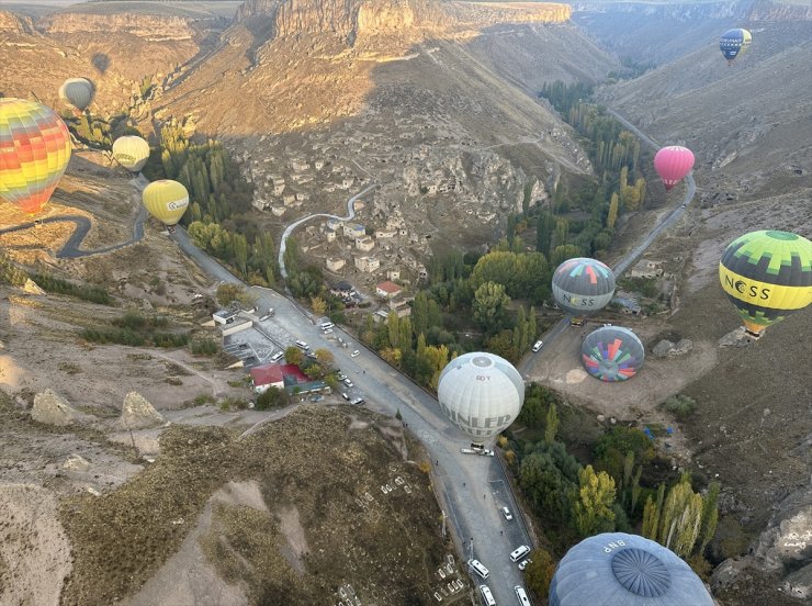 Soğanlı Vadisi'nde 1 yılda 15 binden fazla turist balon turuna katıldı