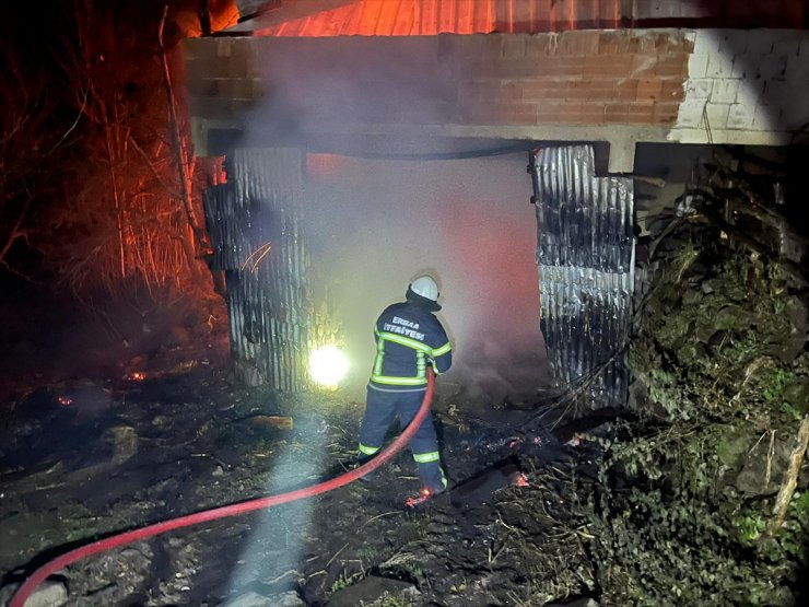 Tokat'ta müstakil evde çıkan yangın söndürüldü