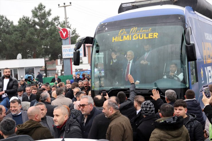 AK Parti Ordu Büyükşehir Belediye Başkan adayı Güler partililerle bir araya geldi