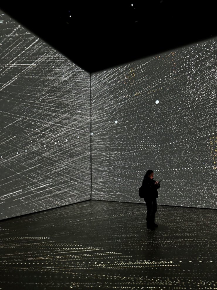 Downtown basın mensuplarına dijital sanat sergisi deneyimi yaşattı