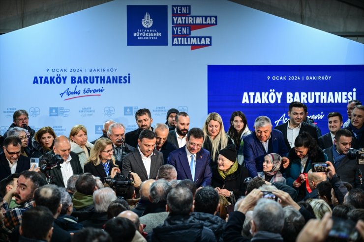 Yenilenen Ataköy Baruthanesi'nin açılışı yapıldı