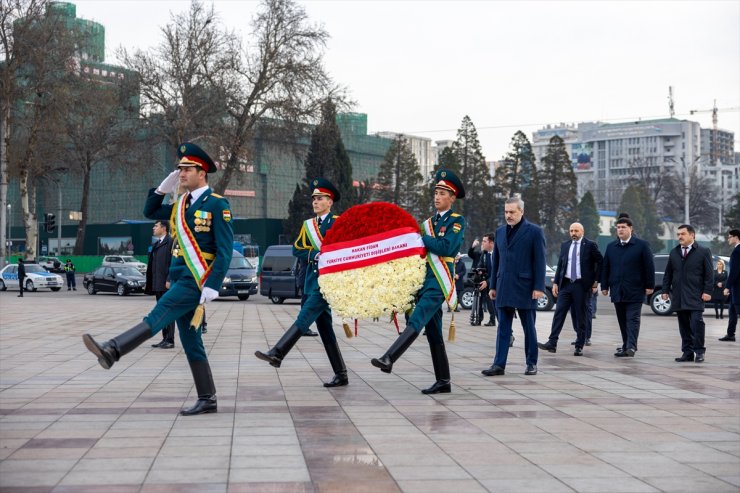 Dışişleri Bakanı Fidan ve Tacikistan Dışişleri Bakanı Muhriddin, Duşanbe'de görüştü