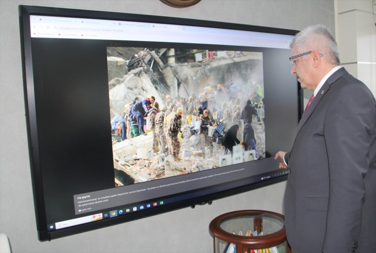 Sinop Üniversitesi Rektörü Taşdemir, AA’nın "Yılın Kareleri" oylamasına katıldı