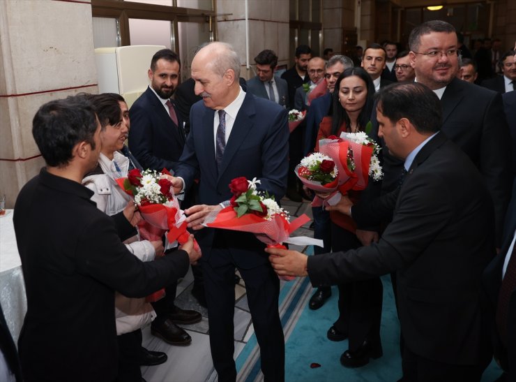 TBMM Başkanı Kurtulmuş, 10 Ocak Çalışan Gazeteciler Günü dolayısıyla PMD'yi ziyaretinde soruları yanıtladı: