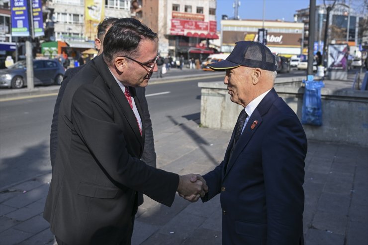 CHP'li Bağcıoğlu, Türkiye Muharip Gaziler Derneğini ziyaret etti: