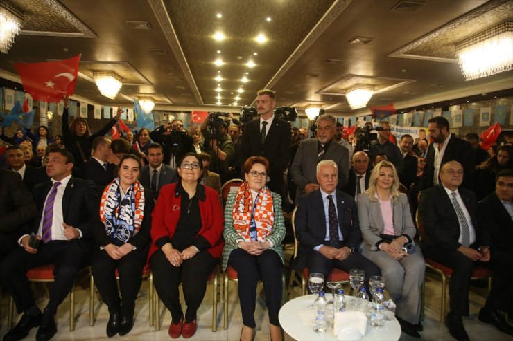 İYİ Parti Genel Başkanı Akşener, Adana'da aday tanıtım toplantısında konuştu: