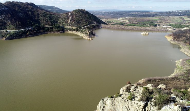 Çanakkale'nin tek içme suyu kaynağı Atikhisar Barajı'nda doluluk artıyor