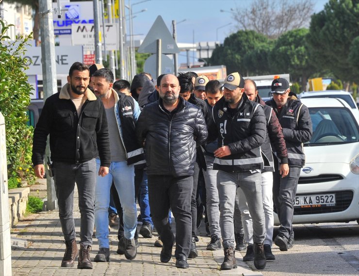 İzmir'de suç gelirlerinin aklanmasına yönelik operasyonda 6 kişi tutuklandı