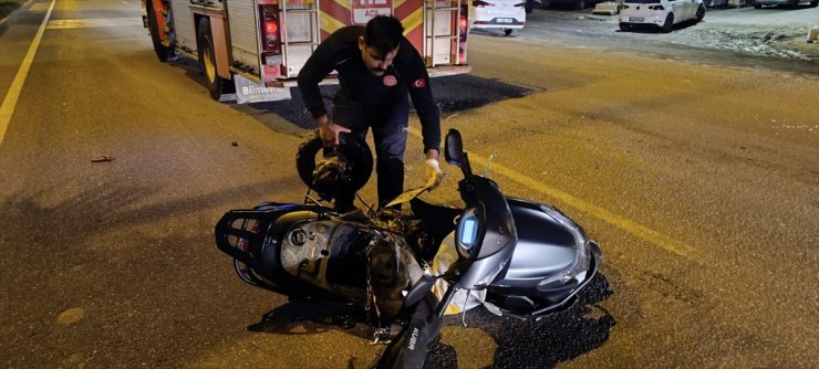 Mardin'de cip ile çarpışan motosikletin sürücüsü ağır yaralandı