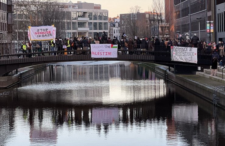 Amsterdam Üniversitesi, Filistin'e destek eylemini engellemek için binalarını kapattı