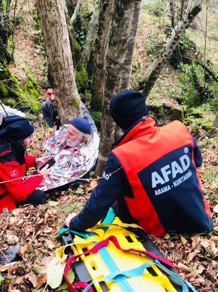 Karabük'te kaybolan Alzheimer hastası 1 gün sonra ormanlık alanda bulundu