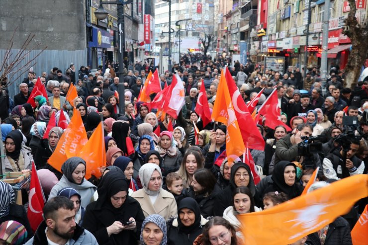 AK Parti Karabük ve Zonguldak belediye başkan adayları kentlerinde partililerce karşılandı