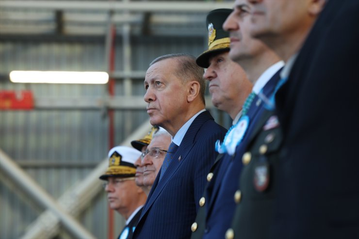Cumhurbaşkanı Erdoğan, Mavi Vatan'da Güç: Yeni Deniz Platformları Teslimat Töreni'nde konuştu: (2)