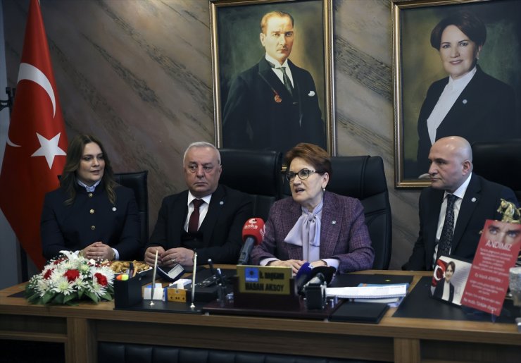 İYİ Parti Genel Başkanı Akşener, Samsun'da konuştu: