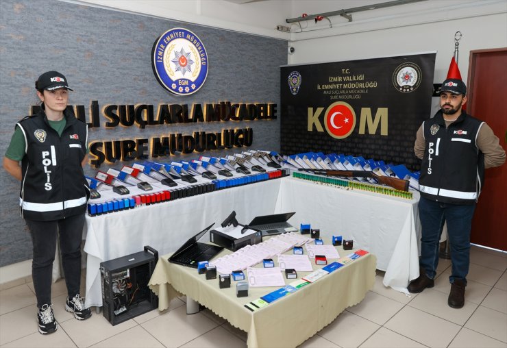 İzmir merkezli "naylon fatura" operasyonunda 17 şüpheli yakalandı