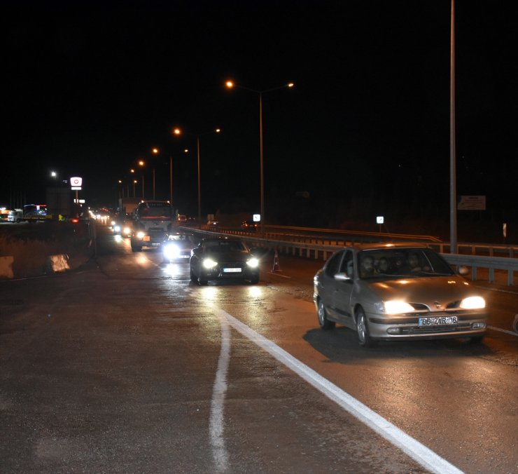 "Kilit kavşak" Kırıkkale'de trafik yoğunluğu yaşanıyor