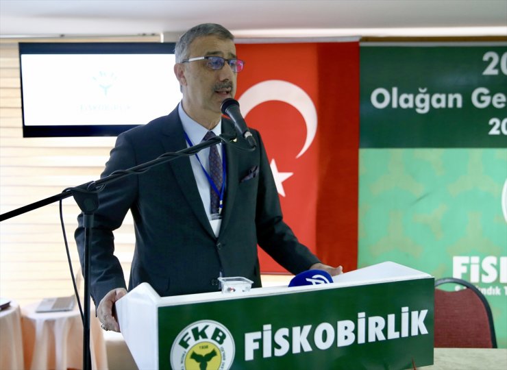 FİSKOBİRLİK Başkanı Bayraktar, Olağan Mali Genel Kurulda konuştu: