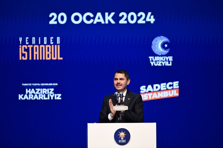 İBB Başkan adayı Kurum, AK Parti İstanbul İlçe Adayları Tanıtım Toplantısı'nda konuştu: