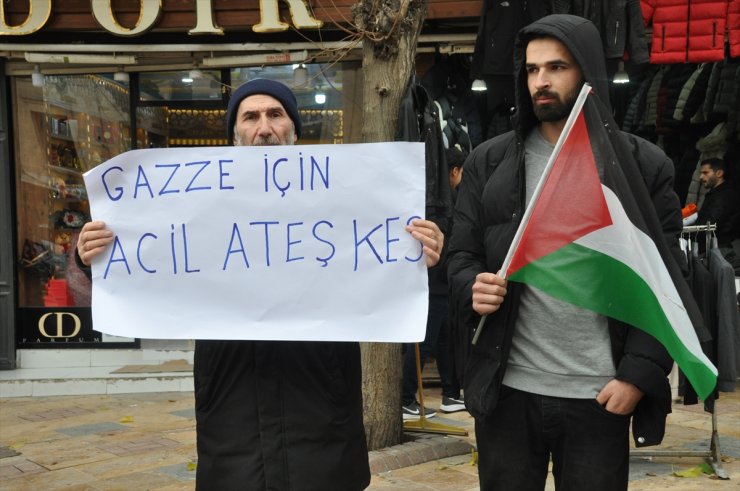 Şanlıurfa'da İsrail'in Gazze saldırıları protesto edildi