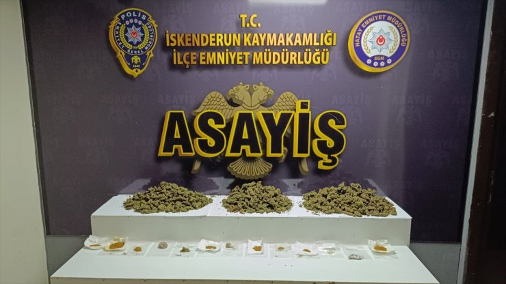 Hatay'da uyuşturucu operasyonlarında 21 şüpheli yakalandı