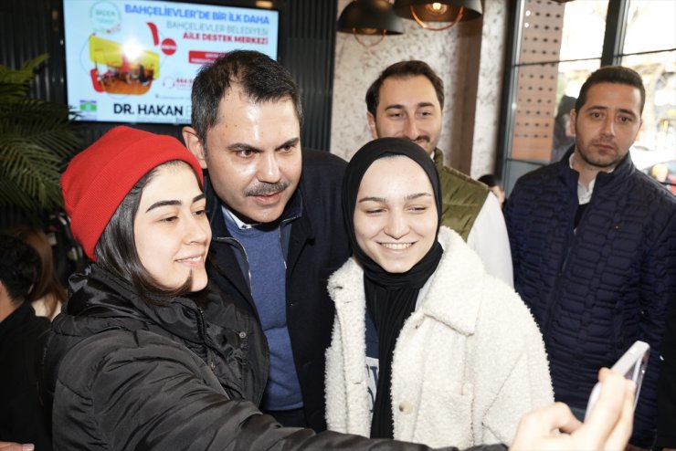 İBB Başkan Adayı Kurum, Bahçelievler Belediyesi Sosyal Tesisleri'ni ziyaret etti