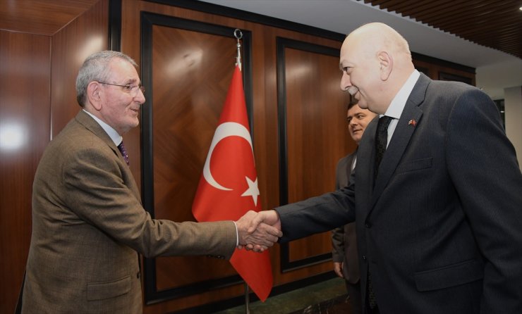 Samsun TSO Başkanı Murzioğlu, Gürcistan'ın Trabzon Başkonsolosu Nikoloz İashvili'yi kabul etti