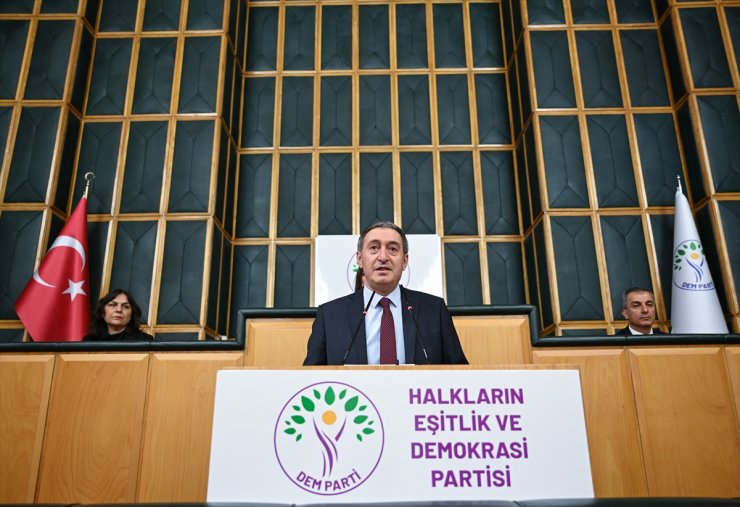 Bakırhan, DEM Parti TBMM Grup Toplantısı'nda konuştu: