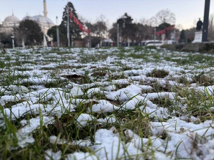 Trakya'da soğuk hava etkili oldu