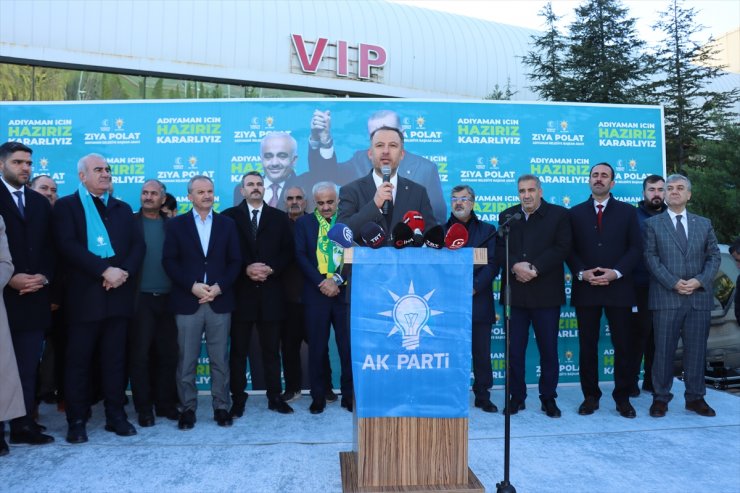 AK Parti Adıyaman Belediye Başkan adayı Polat, partililerle bir araya geldi